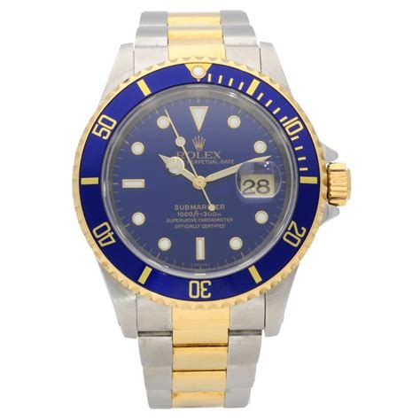 rolex submariner 16613 automatic gents watch|More.